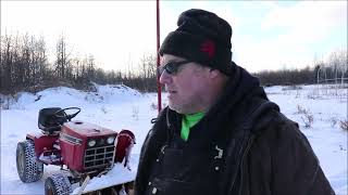 International Cub Cadet 982 With Snowblower [upl. by Vachel]