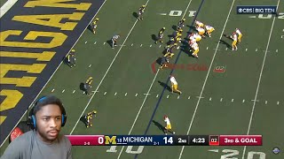 REACTING TO 11 USC vs 18 Michigan [upl. by Zerline]