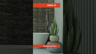 🏡 Piatră decorativă Basel 🌟 stonedecostyle home piatradecorativa design interiordesign [upl. by Tyson956]