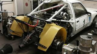 Peugeot 205 Turbo 16 EVO 2 on LORRTEC Dyno  Pure power [upl. by Eimirej448]