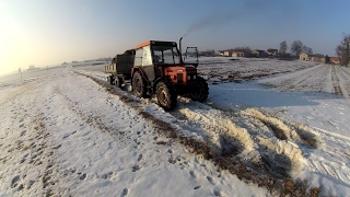 Styczeń 2017 czyli NOWY NABYTEK  ZETOR 5340 VS OBLODZONA GÓRKA  RUSEK VS ZASYPANY WĄWÓZ [upl. by Nnael]