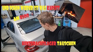 Und Schon Wieder was Kaputt Am E500 Hinterachslager Tauschen [upl. by Lesig419]