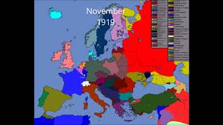 Europes History since 1789  Every Month [upl. by Eal]