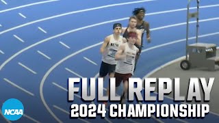 2024 NCAA DIII indoor track amp field championship Day one full replay [upl. by Annahc]