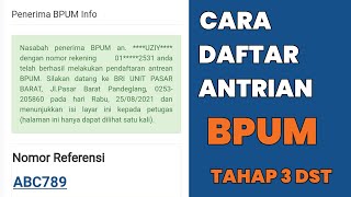 BEGINI❗️CARA DAFTAR ANTRIAN ONLINE eFORM BPUM UMKM BRI ✅ [upl. by Annovy]