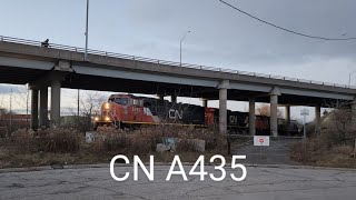 CN A435 at MP 49 Halton • December 19 2023 [upl. by Vladamir]