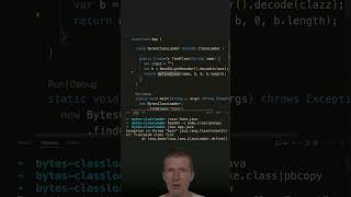 Loading Base64 Encoded Classes with Custom ClassLoader java shorts coding airhacks [upl. by Greenwald]