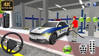 All Police Officer Cars Servicing in AutoRepair Shop  3D Driving Class 2024 Android gameplay [upl. by Thurstan661]