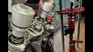 Motorcycle suspension basics spring change amp SAG setting [upl. by Stringer422]