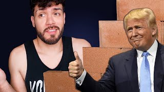 ASMR  Building A Wall for President Trump Male Whisper [upl. by Eboh]