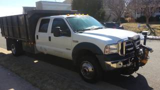 2006 F550 Crew Cab XL 60 12ft Dump Truck [upl. by Ahsenid]