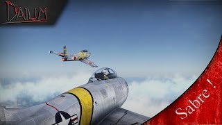 War Thunder  F86F25 Sabre  COMMENT CA UN SABRE   Gameplay français [upl. by Tiossem]