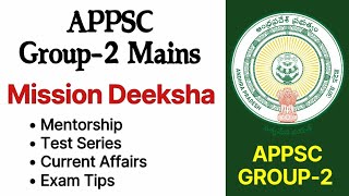 APPSC Group2 Mains Mentorship Programme shivansir appscgroup2 [upl. by Anirroc]