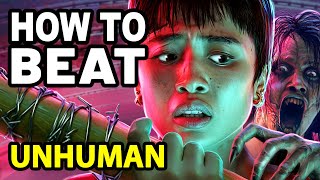 How to Beat the FAKE ZOMBIES in UNHUMAN [upl. by Irelav]