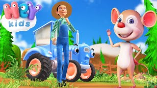 Le fermier dans son pré 🚜 Chansons pour bébé  HeyKids [upl. by Connett]