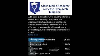 Prometric Exam MCQ 1 Recall Medicine Subscribe Olcan medic Academy [upl. by Aimo382]