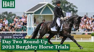 New Leader Smashes Records  Burghley Horse Trials Friday Dressage RoundUp [upl. by Corny920]