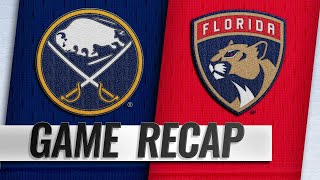 Barkov caps Panthers rally in OT win against Sabres [upl. by Edda]