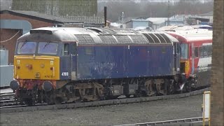 Trains  Eastleigh Railway Station  21st December 2016 [upl. by Aihsei]