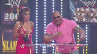 MVP presents the Slammy for WWE Diva of the Year [upl. by Melak]