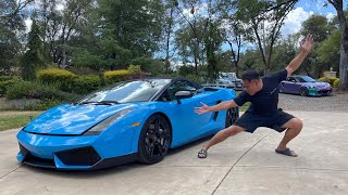 MY FIRST EXOTIC The TRUTH About Owning A Lamborghini  For An Oil Change WTF… [upl. by Blinni]