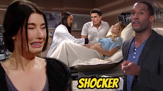 Hope is pregnant  Steffy suspects Finn is the babys father CBS The Bold and the Beautiful Spoilers [upl. by Rafa]