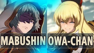 GBVSR🔥Mabushin Seox Vs Owachan Vira🔥 High Level Gameplay [upl. by Diella954]