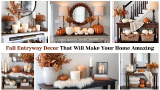 Fall Entryway Decor ideas That Will Make Your Home Amazing [upl. by Cheung]