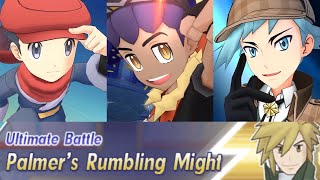 Rei NC Hop and SC Steven Clear Palmers Rumbling Might Ultimate Battle  Pokémon Masters EX [upl. by Redlac5]