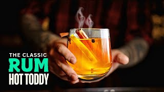 Rum Hot Toddy Cocktail Recipe  How to drink rum in winter⚡ [upl. by Gail]