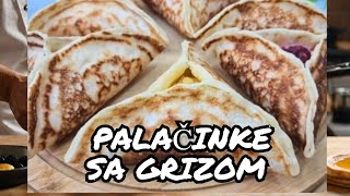 ITALIJANSKI SPECIJALITET  PALACINKE SA GRIZOM [upl. by Etnor]