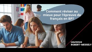 Terminale BP révisions pour lépreuve de français [upl. by Airdnaxela]