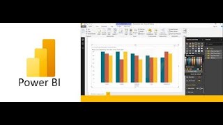 Clustered column chart  Power BI  English [upl. by Iggep647]