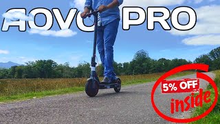 AOVO PRO electric scooter ES80M365 pro Unboxing Review Xiaomi MI copy [upl. by Audre]