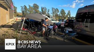 Costco bargain shoppers camp out ahead of Napa locations grand opening [upl. by Miran]