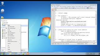 How to install xampp and dokuwiki under windows [upl. by Buzzell]