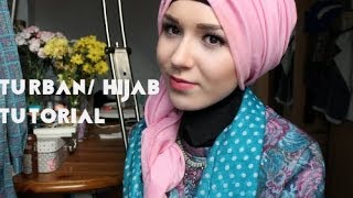 Side Twist TurbanHijab Tutorial [upl. by Ramahs775]