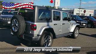 Used 2018 Jeep Wrangler Unlimited Sahara Sicklerville NJ 33091 [upl. by Case15]