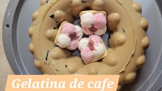 Gelatina de cafe y tres leches [upl. by Winfield]