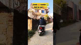 Scooter itna tej vagta hey kya motovlogtrandingshortsviralshorts pulsarns200 shortfeed scooter [upl. by Notlek]