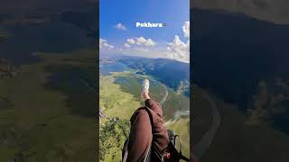 Paragliding View Pokhara Nepal [upl. by Oisor870]