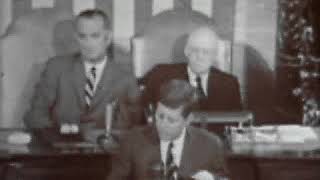 Landing a man on the Moon speech President JFK [upl. by Cyd124]