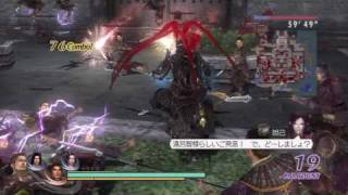 Musou Orochi Z  Lu Bu Akechi Mitsuhide Noh Free Gameplay Part 12 HD [upl. by Darmit]