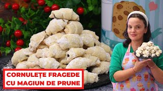 CORNULETE FRAGEDE CU MAGIUN DE PRUNE  SZILVAIZ  Anyta Cooking [upl. by Trixi835]