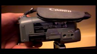 CANON ELURA 80 MINI DV amp SD CARD MOVIE VIDEO CAMERA CAMCORDER HANDYCAM [upl. by Ecyac]