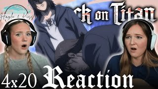 Memories Of The Future  ATTACK ON TITAN  Reaction 4x20 [upl. by Ryley]