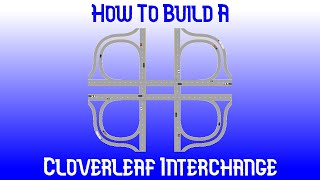 How to Build a Cloverleaf Interchange in Intersection Controller [upl. by Irehj]