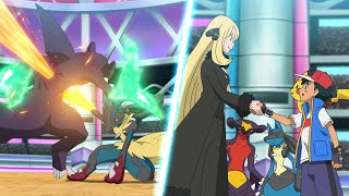 Ash VS Cynthia Full Battle「AMV」  Pokemon Journeys AMV [upl. by Jamie]