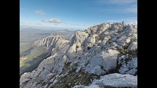 Punta Cusidore Supramonte di Oliena GoPro HD [upl. by Ayvid]