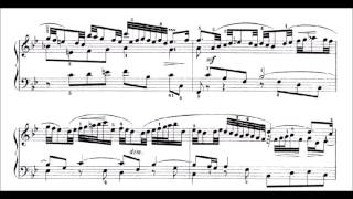 J S Bach Partita 1 in B Flat Major BWV 825 Prelude [upl. by Gill]